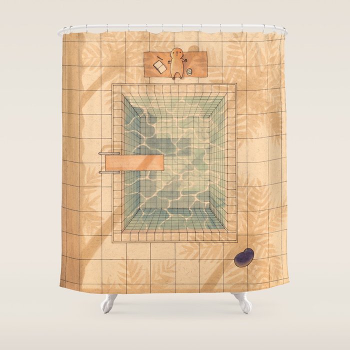 End of Summer Shower Curtain Gallery Image 1