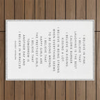 I Believe In Pink. I Believe That Laughing Is the Best Calorie Burnerâ¦ -Audrey Hepburn Outdoor Rug Gallery Image 1