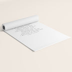 I Believe In Pink. I Believe That Laughing Is the Best Calorie Burnerâ¦ -Audrey Hepburn Yoga Mat Gallery Image 2
