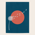 Cat and Plant 25: Cat Dandelion Poster Gallery Image 4
