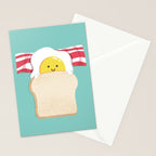 Morning Breakfast Stationery Card Gallery Image 2