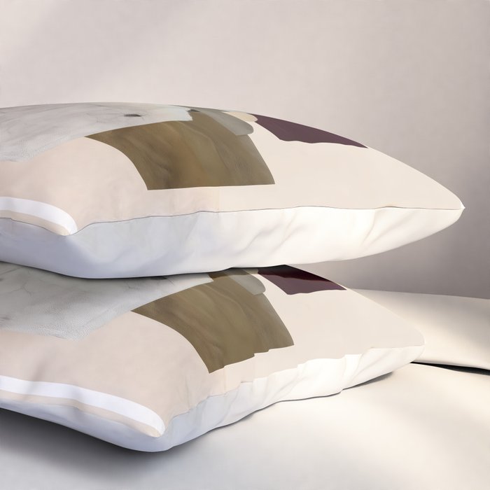 Soft Geometry III Pillow Sham Gallery Image 3