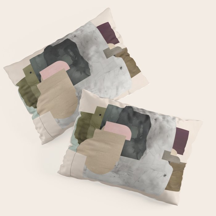 Soft Geometry III Pillow Sham Gallery Image 3