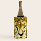 Big Cat Series - Cheetah Yellow Wine Chiller Gallery Image 1