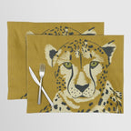 Big Cat Series - Cheetah Yellow Placemat Gallery Image 1