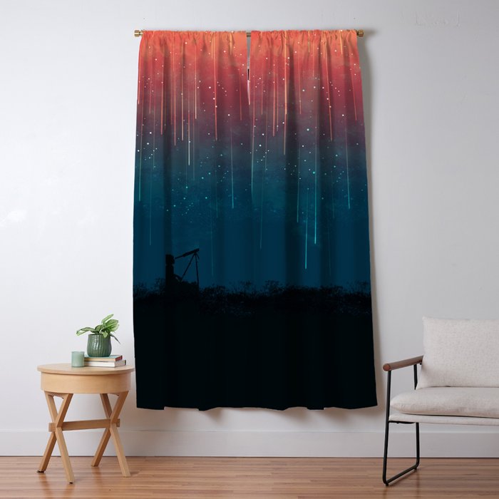 Meteor rain Window Curtain Gallery Image 5
