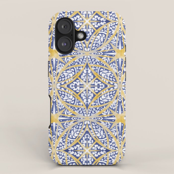 Tile wild leaves starry BY iPhone Case Gallery Image 1