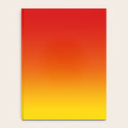 Red Orange and Gold Gradient Notebook Gallery Image 4