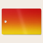 Red Orange and Gold Gradient Cutting Board Gallery Image 1