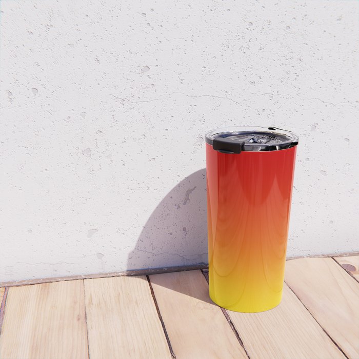 Red Orange and Gold Gradient Travel Mug Gallery Image 4