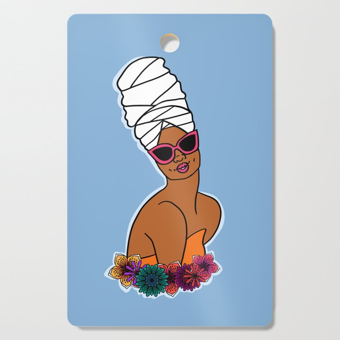 Ayana in Blue Cutting Board Gallery Image 1