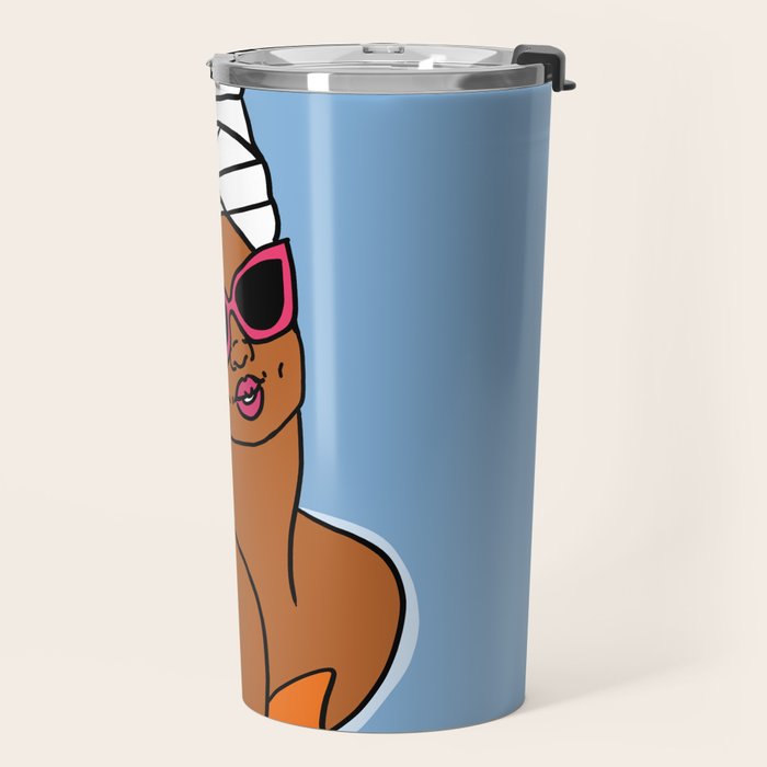 Ayana in Blue Travel Mug Gallery Image 2