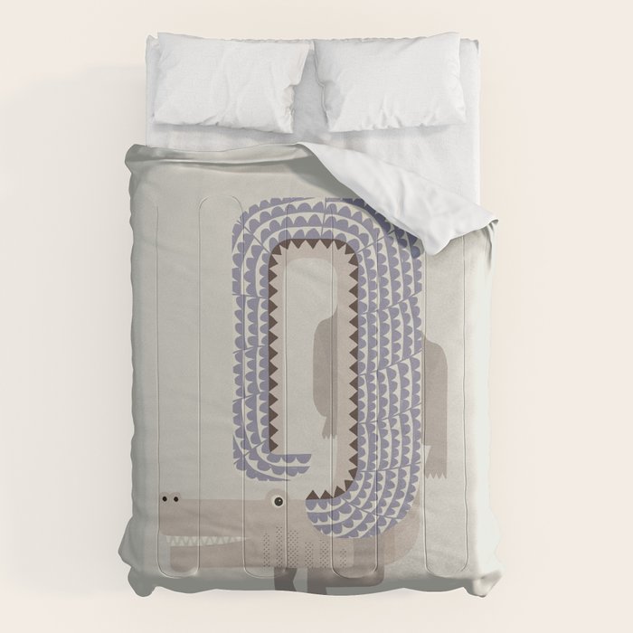 Whimsical Crocodile Comforter Gallery Image 6