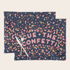 Cue the Confetti - Navy Palette Placemat Gallery Image 1