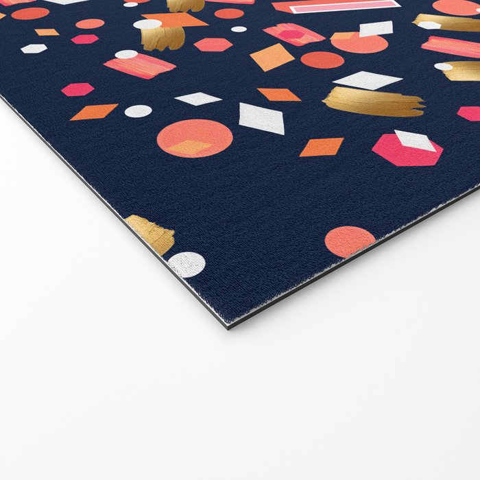 Cue the Confetti - Navy Palette Welcome Mat Gallery Image 2