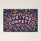 Cue the Confetti - Navy Palette Welcome Mat Gallery Image 1