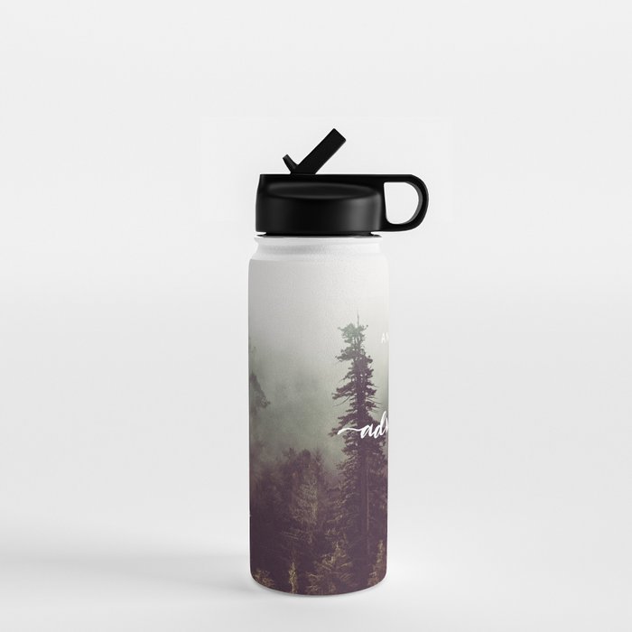 And So The Adventure Begins - Pacific Northwest Water Bottle Gallery Image 1