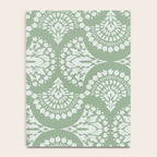 Sage Green Ornate Boho Notebook Gallery Image 4