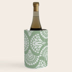 Sage Green Ornate Boho Wine Chiller Gallery Image 3