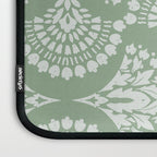 Sage Green Ornate Boho Laptop Sleeve Gallery Image 3