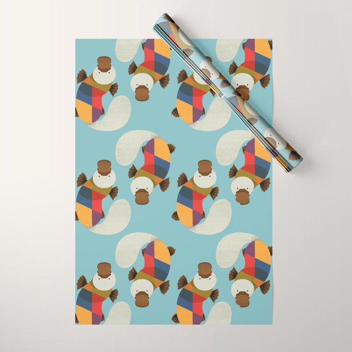 Platypus Wrapping Paper Gallery Image 1