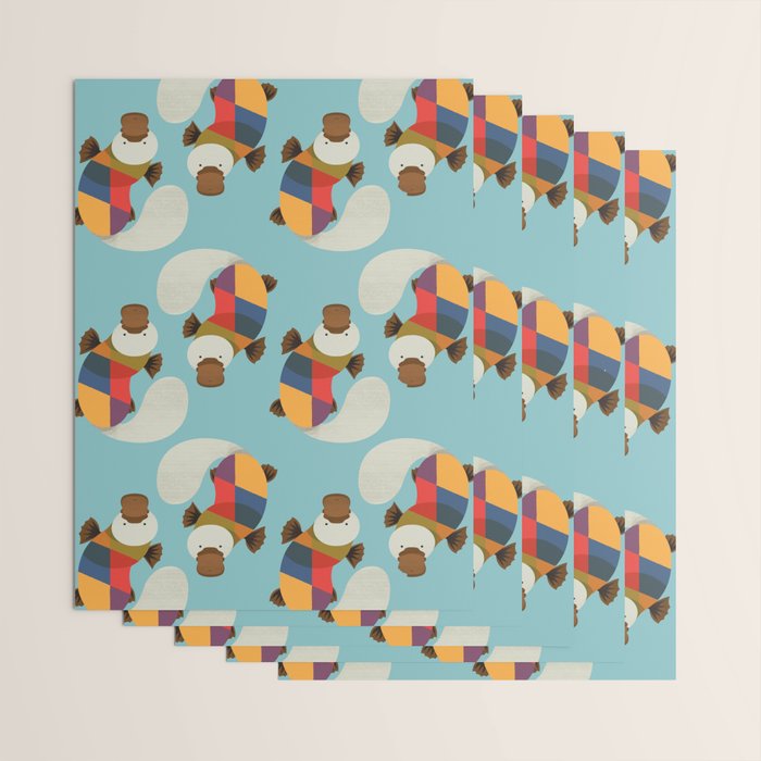 Platypus Wrapping Paper Gallery Image 3