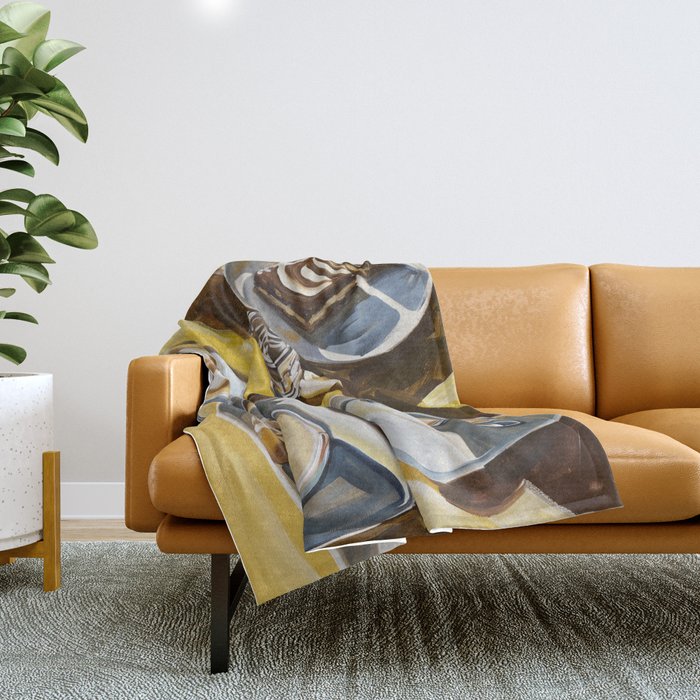 Coffee, Sweets and Sunlight Throw Blanket Gallery Image 1