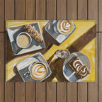 Coffee, Sweets and Sunlight Outdoor Rug Gallery Image 1