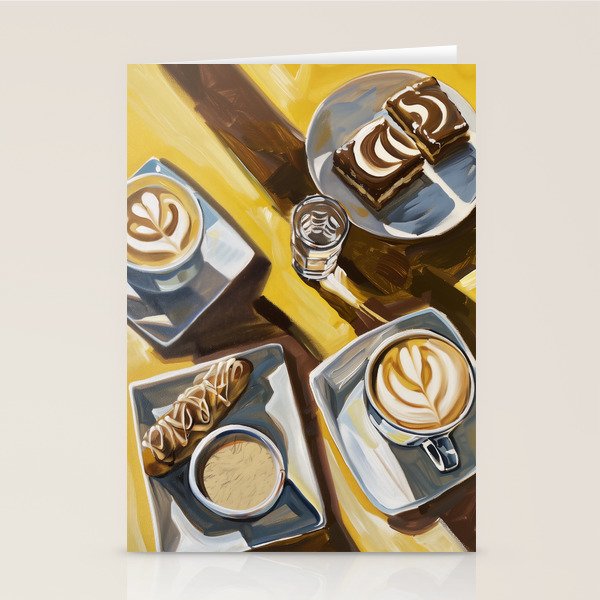 Coffee, Sweets and Sunlight Stationery Card Gallery Image 1