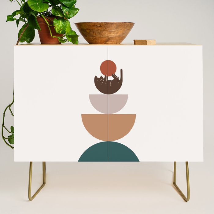 Cat Landscape 82 Credenza Gallery Image 1
