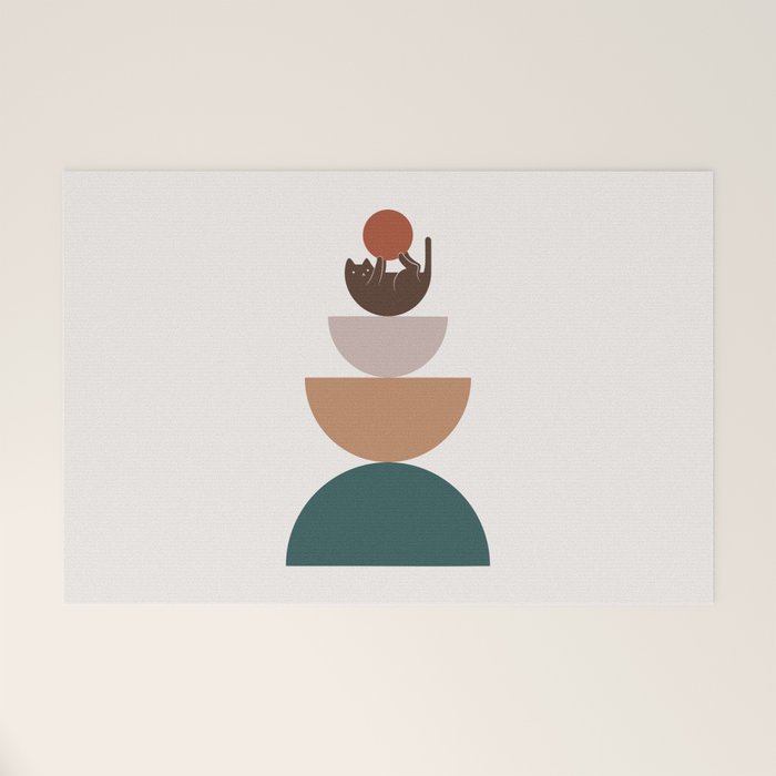 Cat Landscape 82 Welcome Mat Gallery Image 1