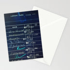 Library Card 23322 Negative Stationery Card Gallery Image 2