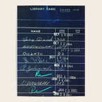 Library Card 23322 Negative Poster Gallery Image 4