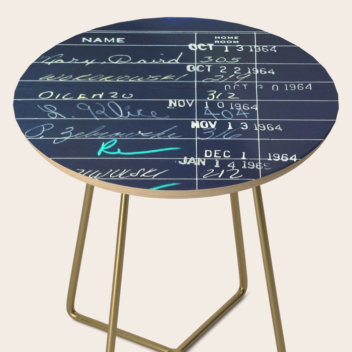 Library Card 23322 Negative Side Table Gallery Image 2