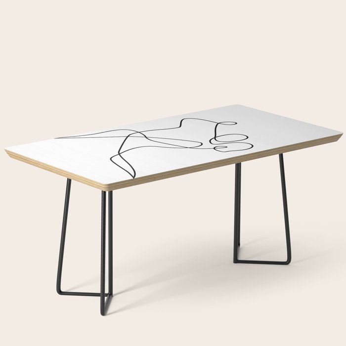 minimal line dance Coffee Table Gallery Image 1
