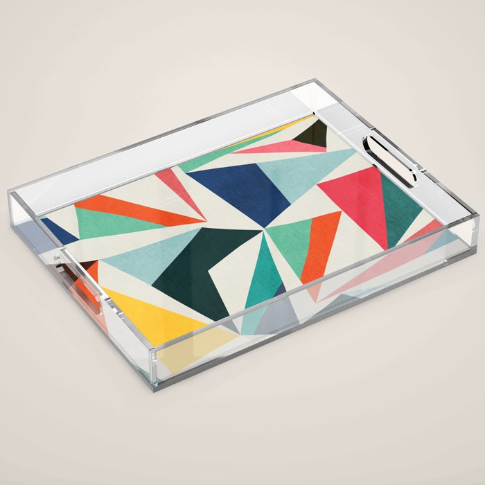 Collection of pointy summit Acrylic Tray Gallery Image 1
