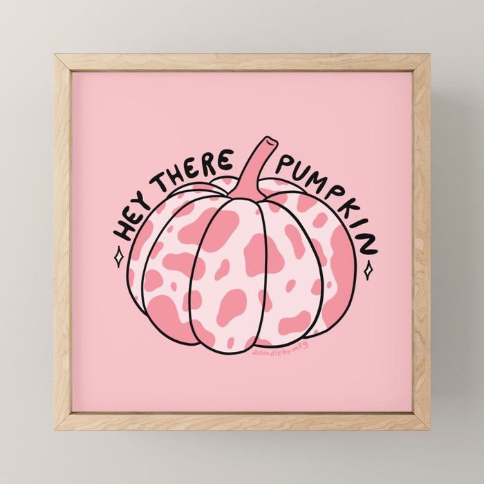Hey There Pumpkin Mini Art Print Gallery Image 1