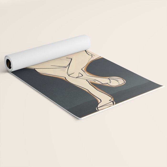 White Horse 2 Yoga Mat Gallery Image 2
