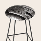 Black and white Bologna Street Photography Stool Gallery Image 2