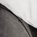Black and white Bologna Street Photography Comforter Gallery Image 4