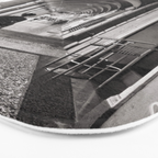 Black and white Bologna Street Photography Bath Mat Gallery Image 3
