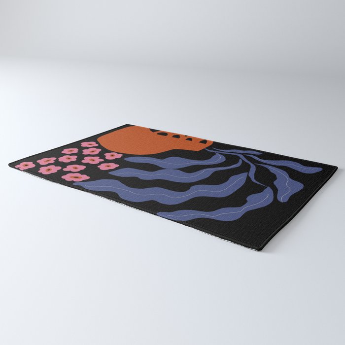 Delightful floral Rug Gallery Image 3