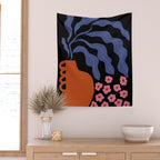 Delightful floral Wall Tapestry Gallery Image 2