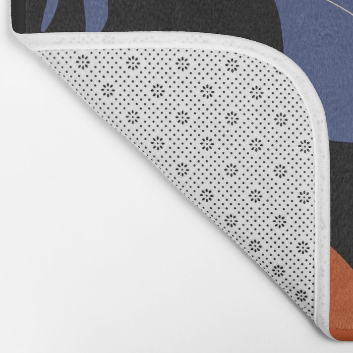 Delightful floral Bath Mat Gallery Image 2