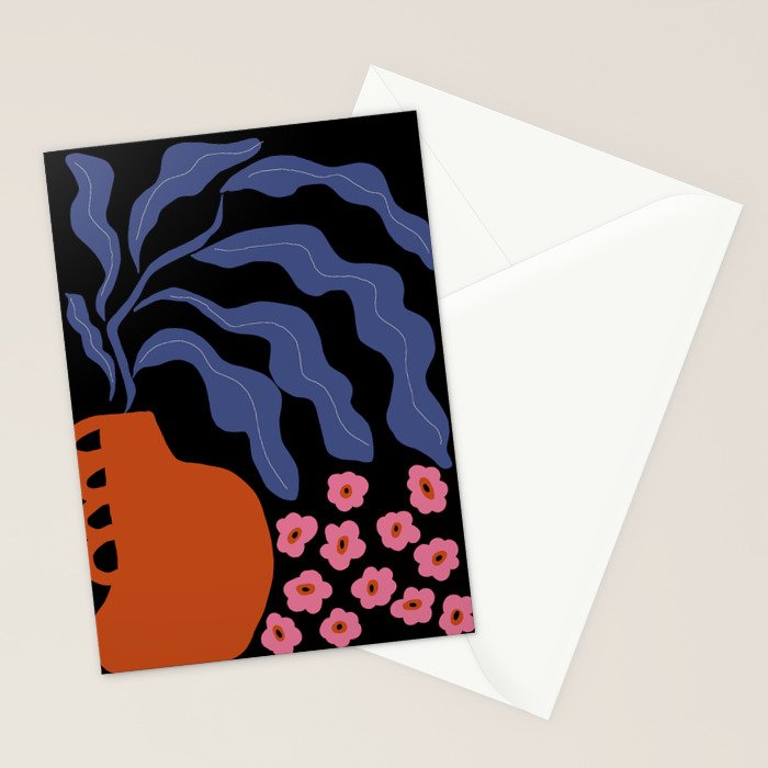 Delightful floral Stationery Card Gallery Image 2