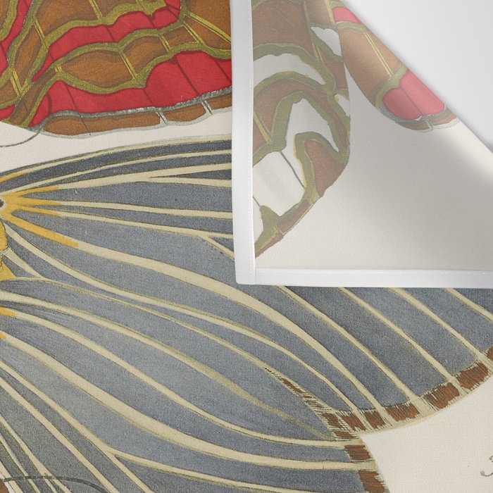 Moth Print by E.A. Seguy, 1925 #5 Wall Tapestry Gallery Image 3