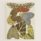 Moth Print by E.A. Seguy, 1925 #5 Jigsaw Puzzle Gallery Image 1