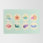 Hermit crab & starfish Rug Gallery Image 2