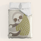 Whimsical Sloth Comforter Gallery Image 6