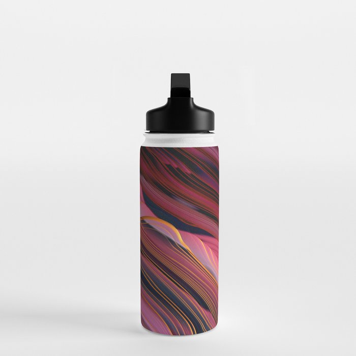 Plum Abstract Water Bottle Gallery Image 3